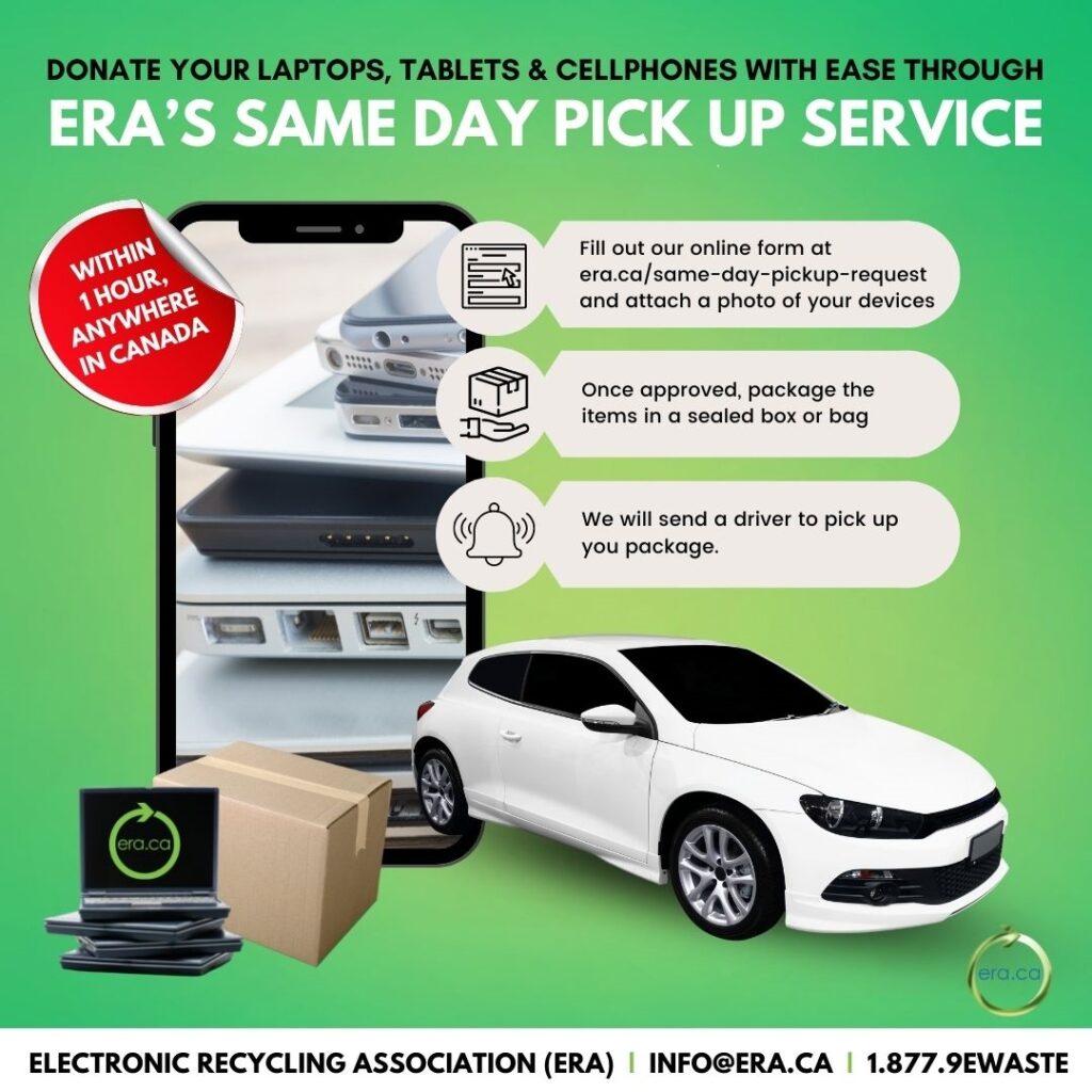 Flyer for ERA Same Day Pickup