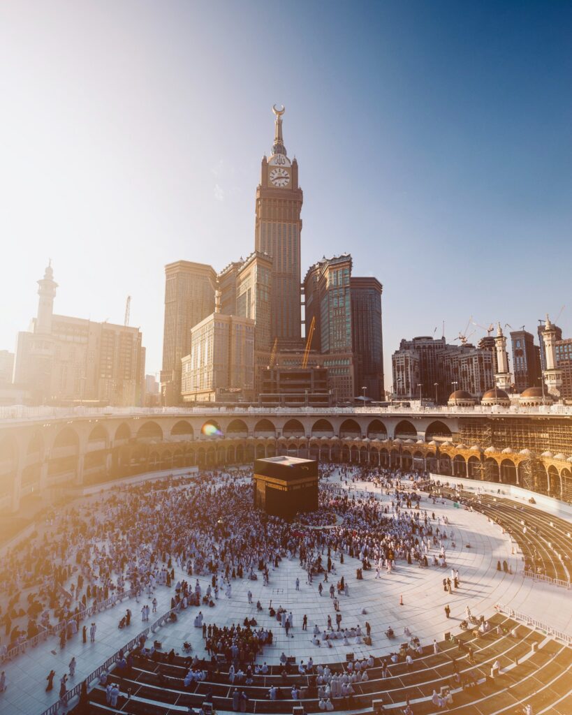 Mecca courtyard