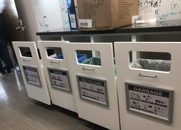 Waste Sorting Bins